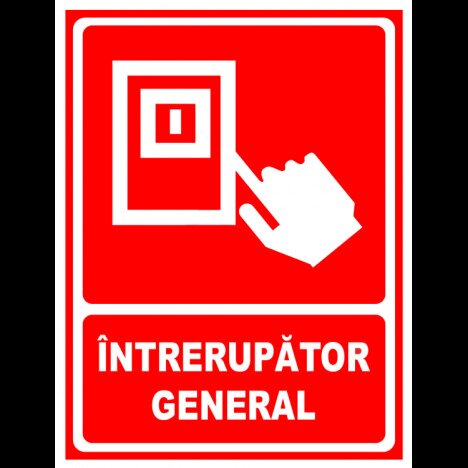 Indicator pentru intrerupator general